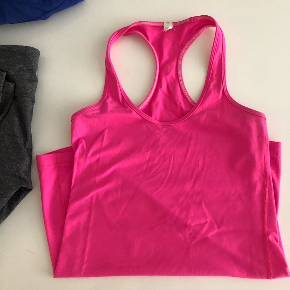 Lulu lemon hot pink tank